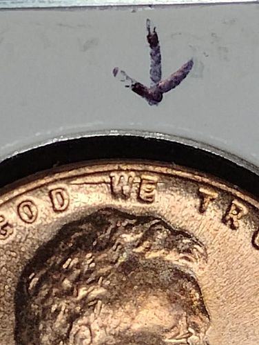 1944 LINCOLN WHEAT CENT MS-66 R DIE CLASH ON REVERSE , DIE CRACK OBVERSE