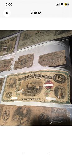 1800s Obsolete Currency Collection 17 Old Notes- MANY Rare Banks & Denominations