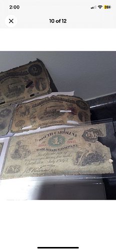 1800s Obsolete Currency Collection 17 Old Notes- MANY Rare Banks & Denominations