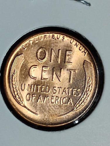 1958-D LINCOLN WHEAT CENT MS-66 RED