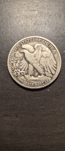 1938 D Walking Liberty Silver Half Dollar Hard Year Great Condition 92