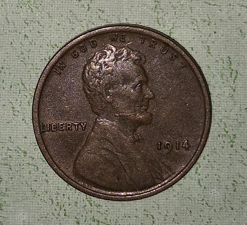 1914 Lincoln Cent Very Fine-20