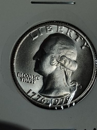 1976-S SILVER WASHINGTON QUARTER MS-68