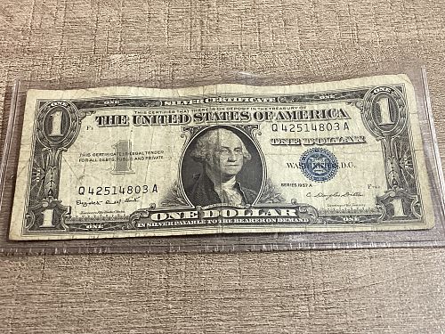 1957 A $1.00 Silver Certificate