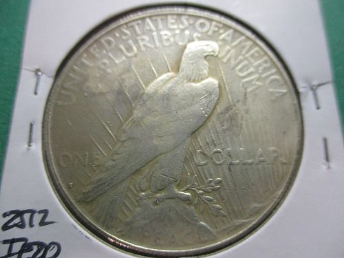 1934-S  XF40 Peace Dollar.  Item: DP 34S-09.