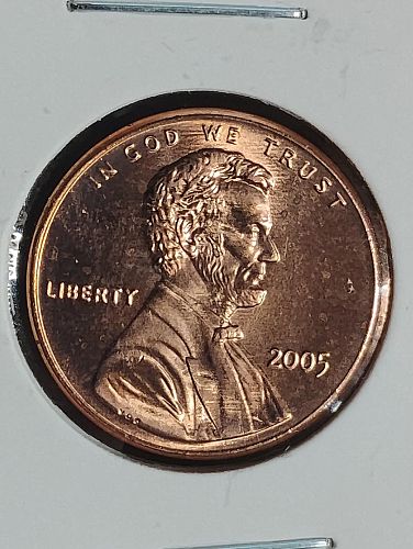 2005 LINCOLN CENT MS-67 RED