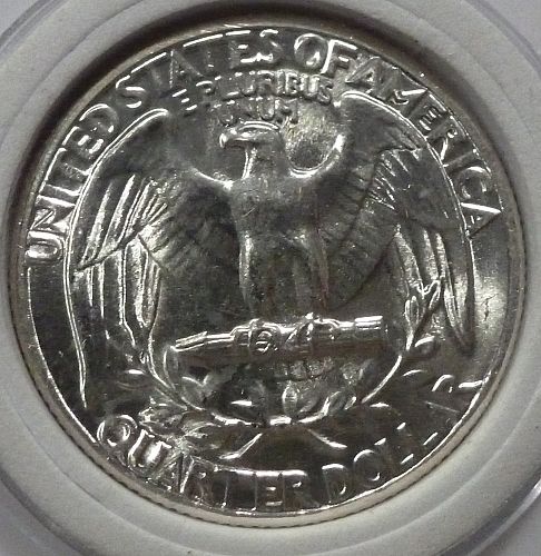 1957-P GEM BRILLIANT UNCIRCULATED Washington Quarter BU ( T104)