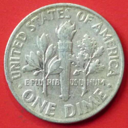 US United States 10 Cents Roosevelt Dime 1961 P KM# 195 Silver 0.0723 oz