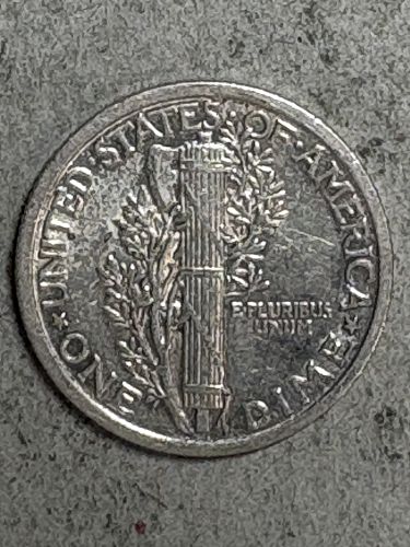 1923 Mercury Dime MS60+ FSB