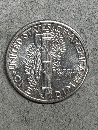 1926 Mercury Dime MS64