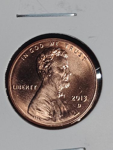 2013-D LINCOLN SHIELD CENT MS-67 RED