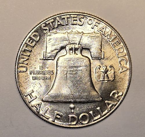 1948 Franklin Half Dollar MS-64 (Near Gem) Near Full Bell Lines