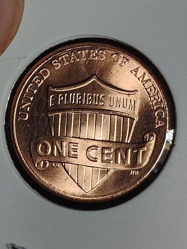 2019 LINCOLN SHIELD CENT MS-65 RED