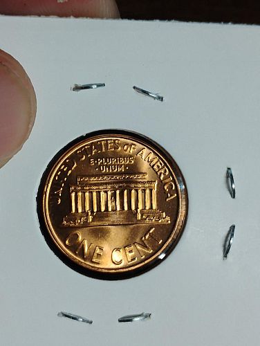 1965 SMS LINCOLN MEMORIAL CENT MS-67 RED