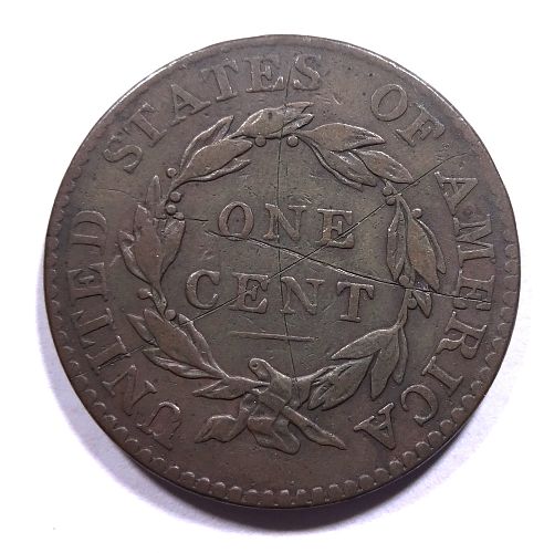1818 Coronet Head Large Cent - Beautiful