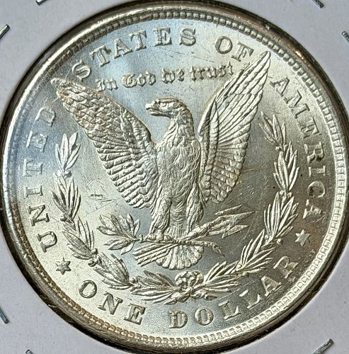 1878-P 8TF Morgan Silver Dollar &bull; VAM &ldquo;Extra Tail Feathers&rdquo; BU Condition