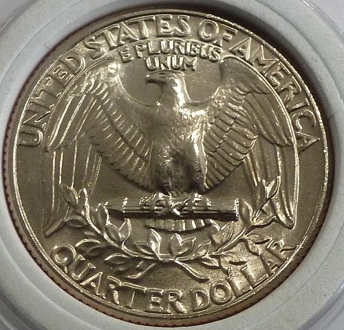 1985-D BU from Mint set Proof Like Washington Quarter # X-84