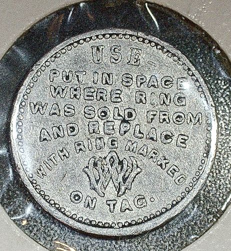 1930s Providence Rhode Island RI Warren & Williams Makers of Gold Rings Jeweler Token