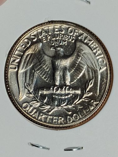 1967 SMS WASHINGTON QUARTER MS-67 +