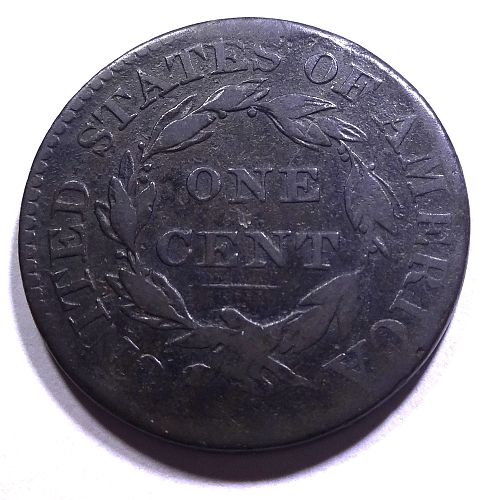 1825 Coronet Head Large Cent