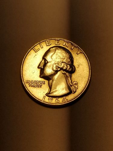 1964 P Washington Quarter