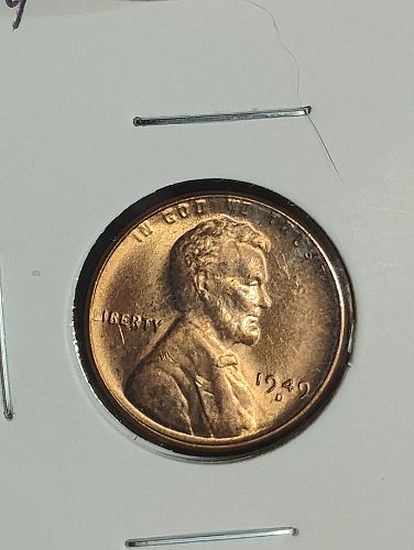 1949-D LINCOLN WHEAT CENT MS-65 RED