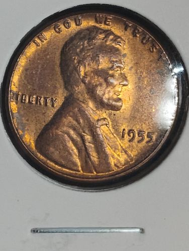 1955 DDO LINCOLN WHEAT CENT MS-62 BN
