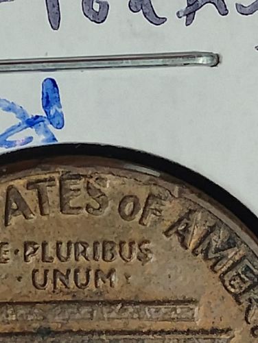 1970-D LINCOLN MEMORIAL CENT AU-55 BROWN RETAINED RIM BURR AND FLOATING ROOF REV.