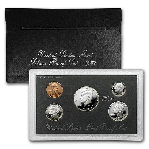 1997 S Proof Silver Proof Set