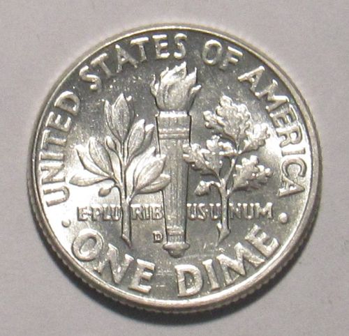 1964 D Roosevelt Dime, BU