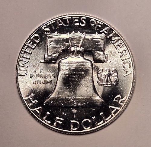 1959 Type 2 Franklin Half Dollar MS-63 (Choice BU)