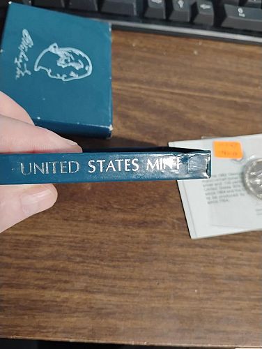 1982-D G. WASHINGTON COMMERATIVE HALF DOLLAR MS-67 90% SILVER IN OGH