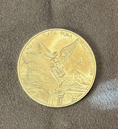 2012 Mexican 1oz .999 Fine Silver Libertad Coin