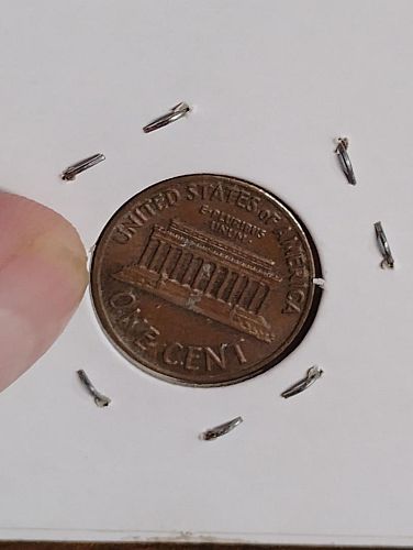 1972 LINCOLN MEMORIAL CENT XF-45 BROWN ROTATED DIE & MAD / COLLAR CLASH