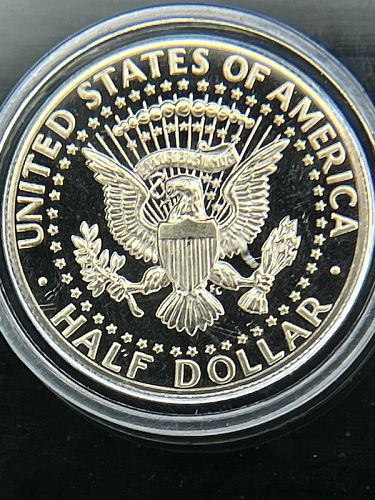 1986-S Proof Kennedy Half Dollar