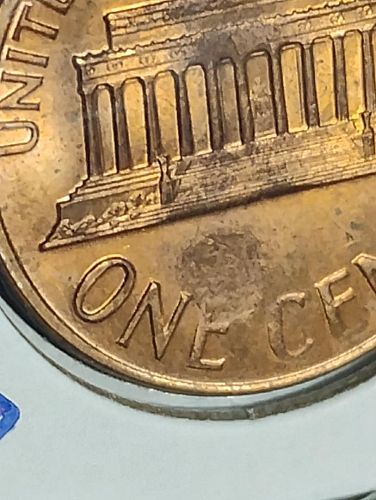 1973-D LINCOLN MEMORIAL CENT MS-66 RED STRUCK THROUGH ON REVERSE