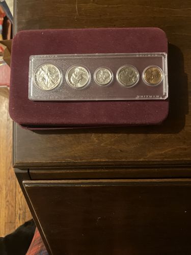 1937-P Brilliant Uncirculated 5 Coin Set