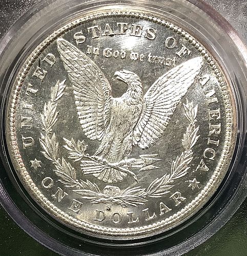 1880-S Morgan Silver Dollar 90% Silver PCGS MS63 PL Superb Reflectivity & Cameo