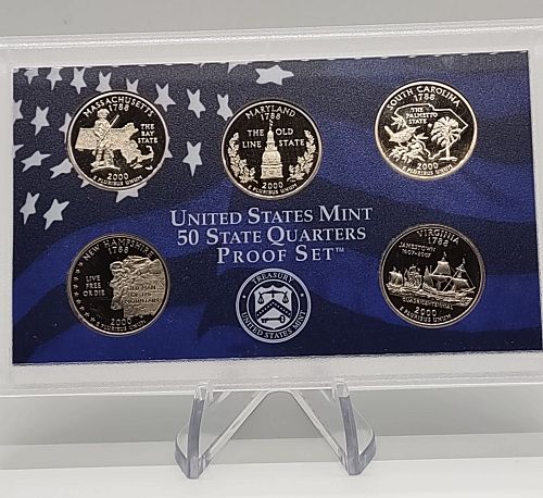 2000-S US Mint Proof Set
