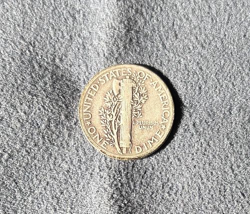 1941 P Mercury Dime, 90% Silver