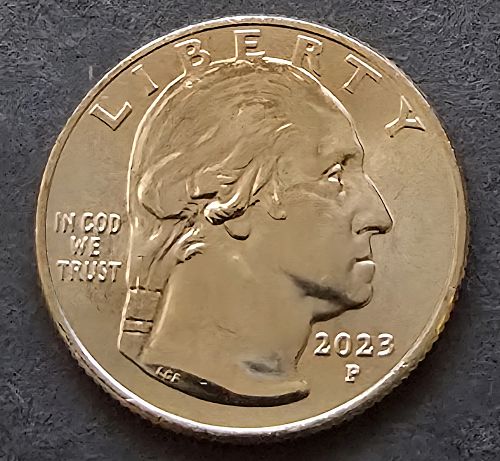 2023-P Maria Tallchief Quarter - BU from Bank Roll (Q26)