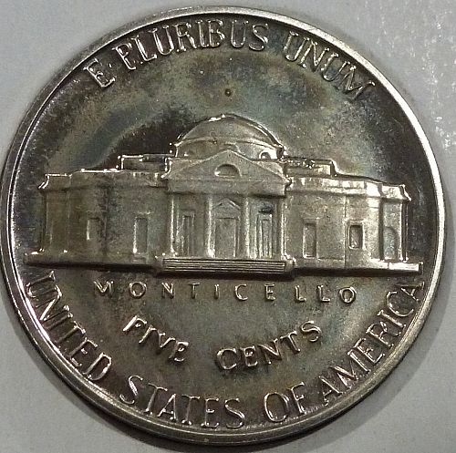 1968-S  PROOF Jefferson  NICKEL WITH FULL STEPS #