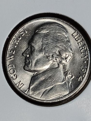 1974 JEFFERSON NICKEL MS-65