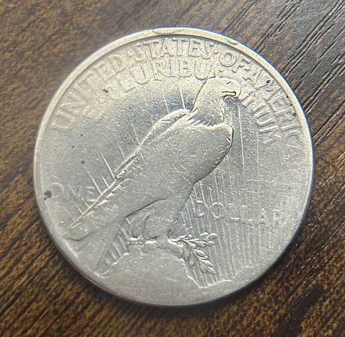 1923-S USA Peace Dollar