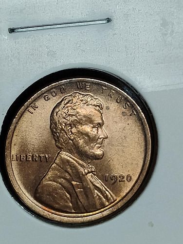 1920 LINCOLN WHEAT CENT MS-67 RED, MAGNIFECENT COIN!!!