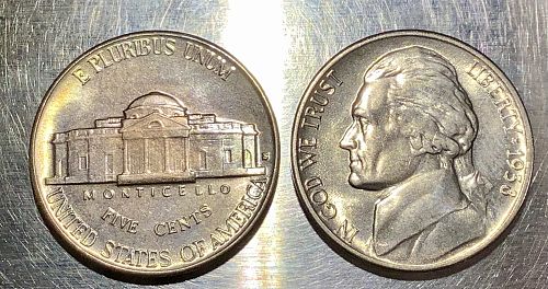 Original BU Unc Roll 1938-S Jefferson Nickels Very Rare Only 1 on eBay/ USA Coinbook