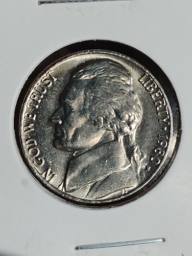 1980-p jefferson nickel ms-66
