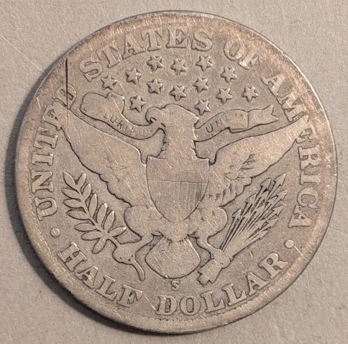 1913-S Barber Half