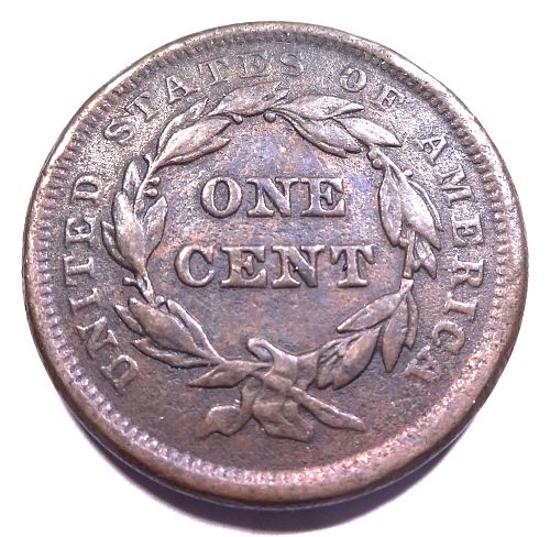 1840 Braided Hair Large Cent - Large Date