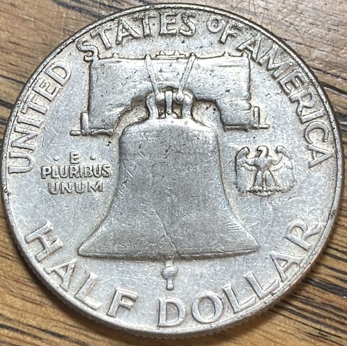 1954 Franklin half in VERY FINE condition